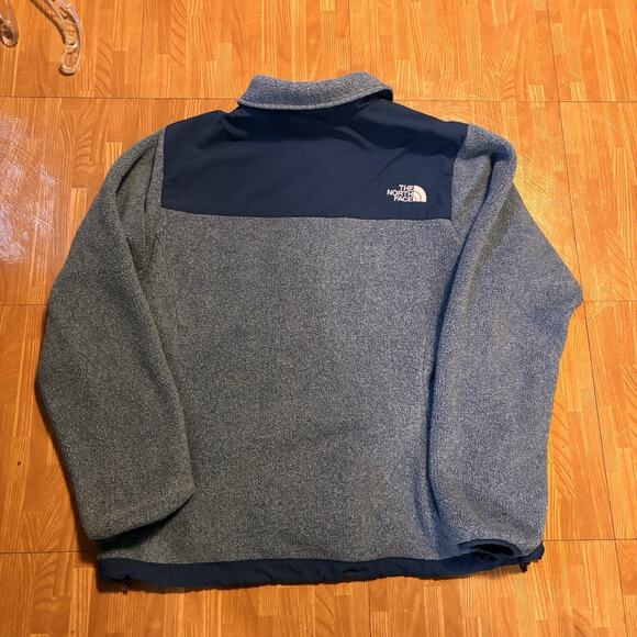 The North Face Women’s Fleece Jacket Green Full Zip Outdoor Medium 22x25 - Picture 4 of 4